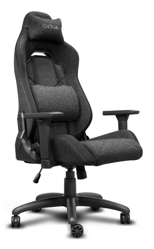 Trust GXT 723 Sedia per gaming universale Seduta imbottita Grigio