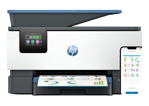 HP OfficeJet Pro 9125e Wireless All-in-One Colore Stampante, Instant Ink; Stampa fronte/retro