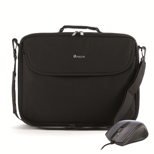 NGS Bureau Kit 40,6 cm (16") Borsa da corriere Nero