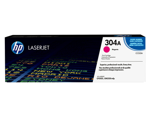 HP Cartuccia Toner originale magenta LaserJet 304A