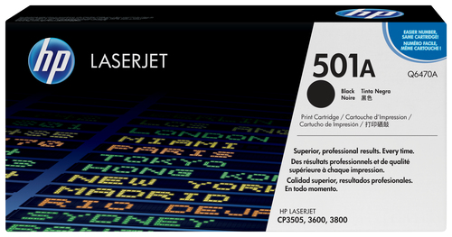 HP Cartuccia Toner originale nero LaserJet 501A