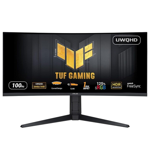 ASUS TUF Gaming VG34VQEL1A Monitor PC 86,4 cm (34") 3440 x 1440 Pixel UltraWide Quad HD LED Nero