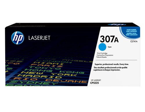 HP Cartuccia Toner originale ciano LaserJet 307A