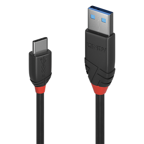 Lindy 36916 cavo USB USB 3.2 Gen 1 (3.1 Gen 1) 1 m USB A USB C 10 Gbit/s Nero