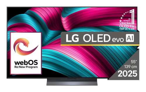 LG OLED evo AI OLED55C51LA TV 139,7 cm (55") 4K Ultra HD Smart TV Wi-Fi Nero