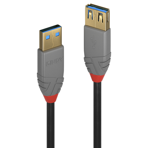 Lindy 36762 cavo USB USB 3.2 Gen 1 (3.1 Gen 1) 2 m USB A 5 Gbit/s Nero