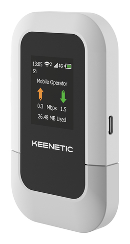 Keenetic Roamer 4G (KN-5110) Hotspot mobile 4G con Wi-Fi 6