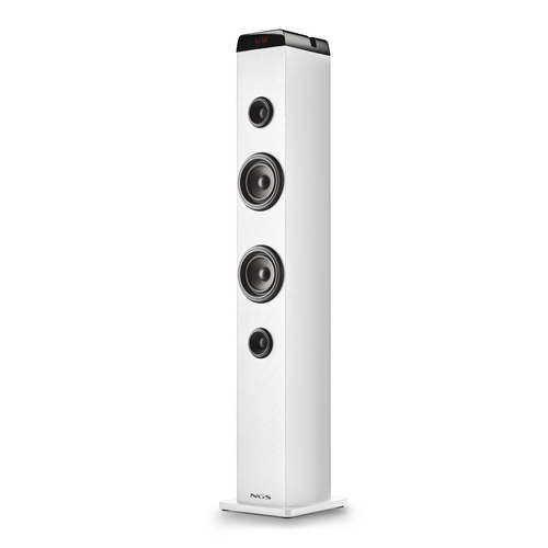 NGS Sky Charm Pro Bianco Con cavo e senza cavo 40 W