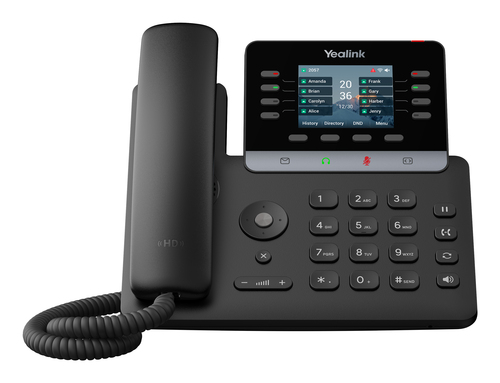 Yealink T73W telefono IP Nero LCD Wi-Fi