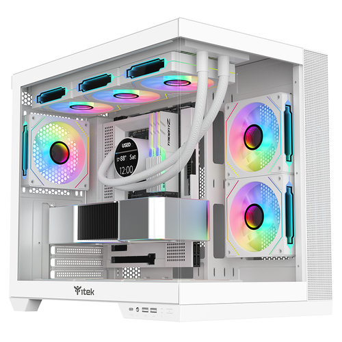 itek DARK CAVE DS Tower Bianco