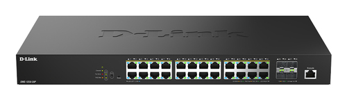 D-Link DMS-1250-28P/E switch di rete Gestito L2 2.5G Ethernet (100/1000/2500) Supporto Power over Ethernet (PoE) Nero