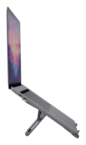 Trust Macy Supporto per laptop pieghevole in alluminio