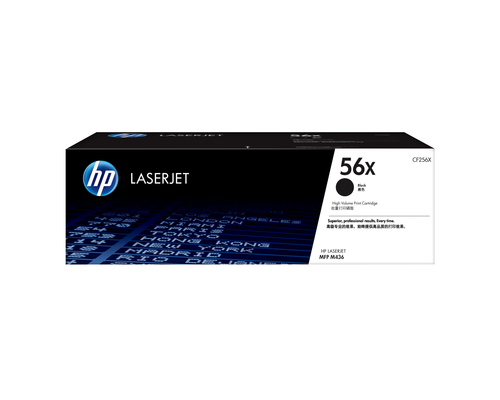 HP Cartuccia toner nero ad alta capacità originale LaserJet 56X