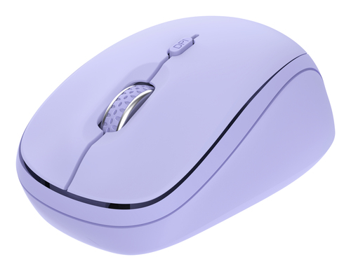 Trust Yvi+ Mouse wireless multidispositivo compatto - Porpora