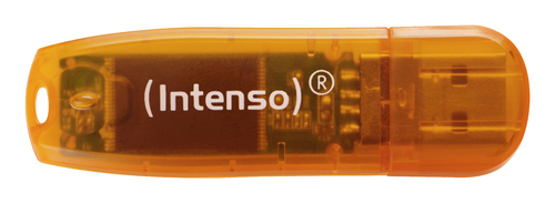 Intenso USB 2.0 Rainbow 64GB Arancio