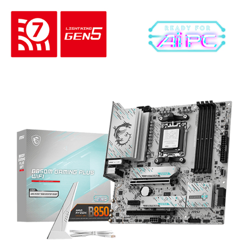 MSI B850M GAMING PLUS WIFI scheda madre AMD B850 Socket AM5 micro ATX