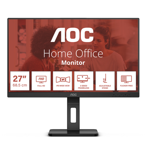 AOC E3 27E3QAF Monitor PC 68,6 cm (27") 1920 x 1080 Pixel Full HD LED Nero