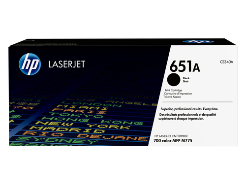 HP Cartuccia Toner originale nero LaserJet 651A
