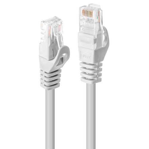 Lindy 48204 cavo di rete Bianco 3 m Cat6 U/UTP (UTP)