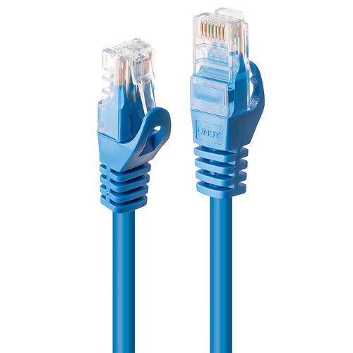 Lindy 48170 cavo di rete Blu 0,3 m Cat6 U/UTP (UTP)