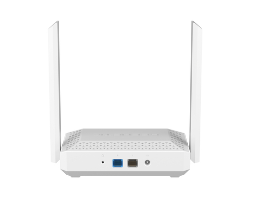 Keenetic Racer (KN-4010) Router/Ripetitore Wi-Fi 6 mesh AX3000 con due porte Gigabit Ethernet