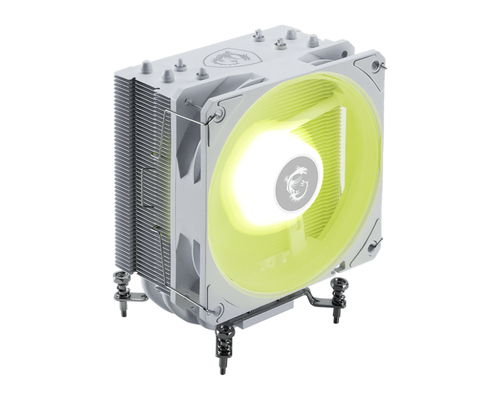 MSI MAG COREFROZR AA13 WHITE sistema di raffreddamento per computer Processore Raffreddatore d'aria 12 cm Bianco 1 pz