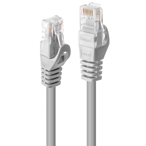 Lindy 48402 cavo di rete Grigio 2 m Cat5e U/UTP (UTP)