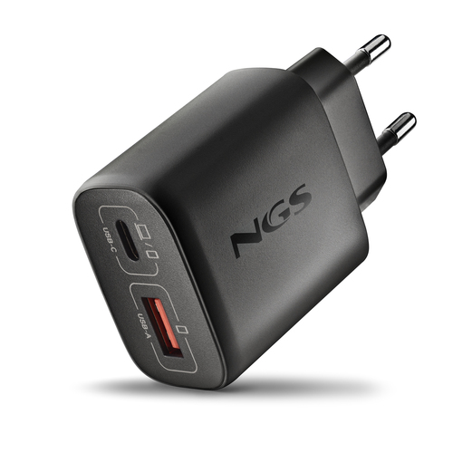 NGS EON 45W BLACK Universale Nero AC Ricarica rapida Interno