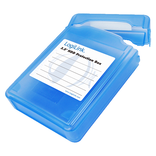 LogiLink UA0133 custodia per unità di archiviazione Blu