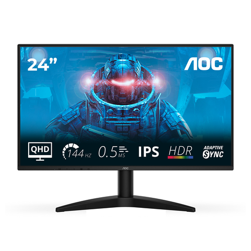 AOC B3 Q24B36X Monitor PC 60,5 cm (23.8") 2560 x 1440 Pixel Quad HD LED Nero